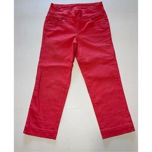 Jag Jeans Women’s Size 4 Fuscia Straight Leg Pull‎ On Stretch Classic Fit